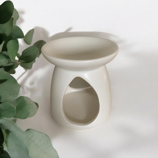 Brûleur en blanc
