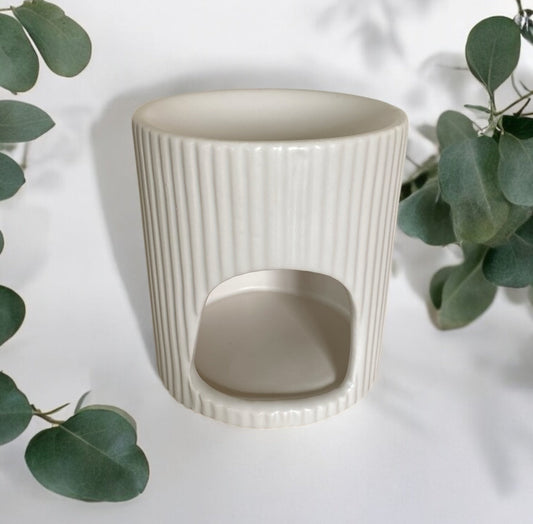Brûleur en blanc