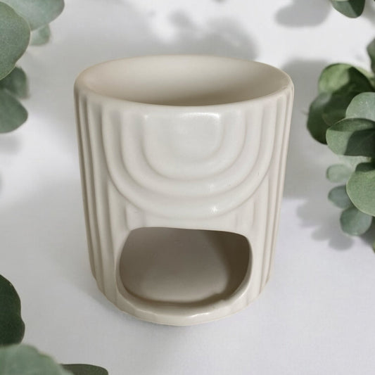 Brûleur en blanc